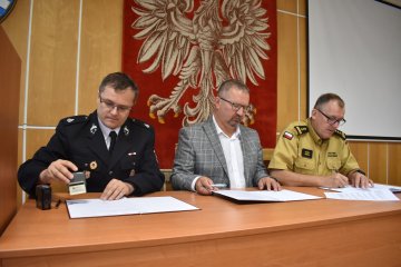 OSP Godów i Gmina Godów podpisały porozumienie z PSP Wodzisław
